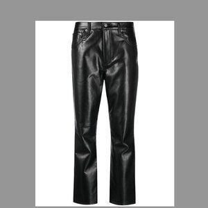 Citizens of Humanity Jolene Recycled Leather Pants Size 27